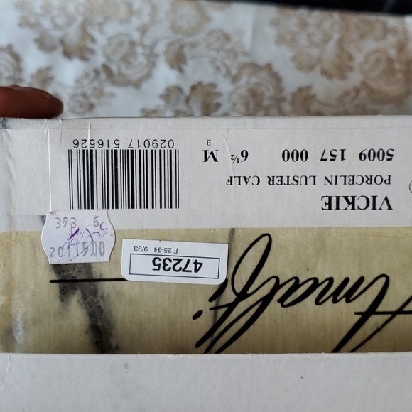 Vintage Italian Amalfi Heels 6.5 - Picture 10 of 11